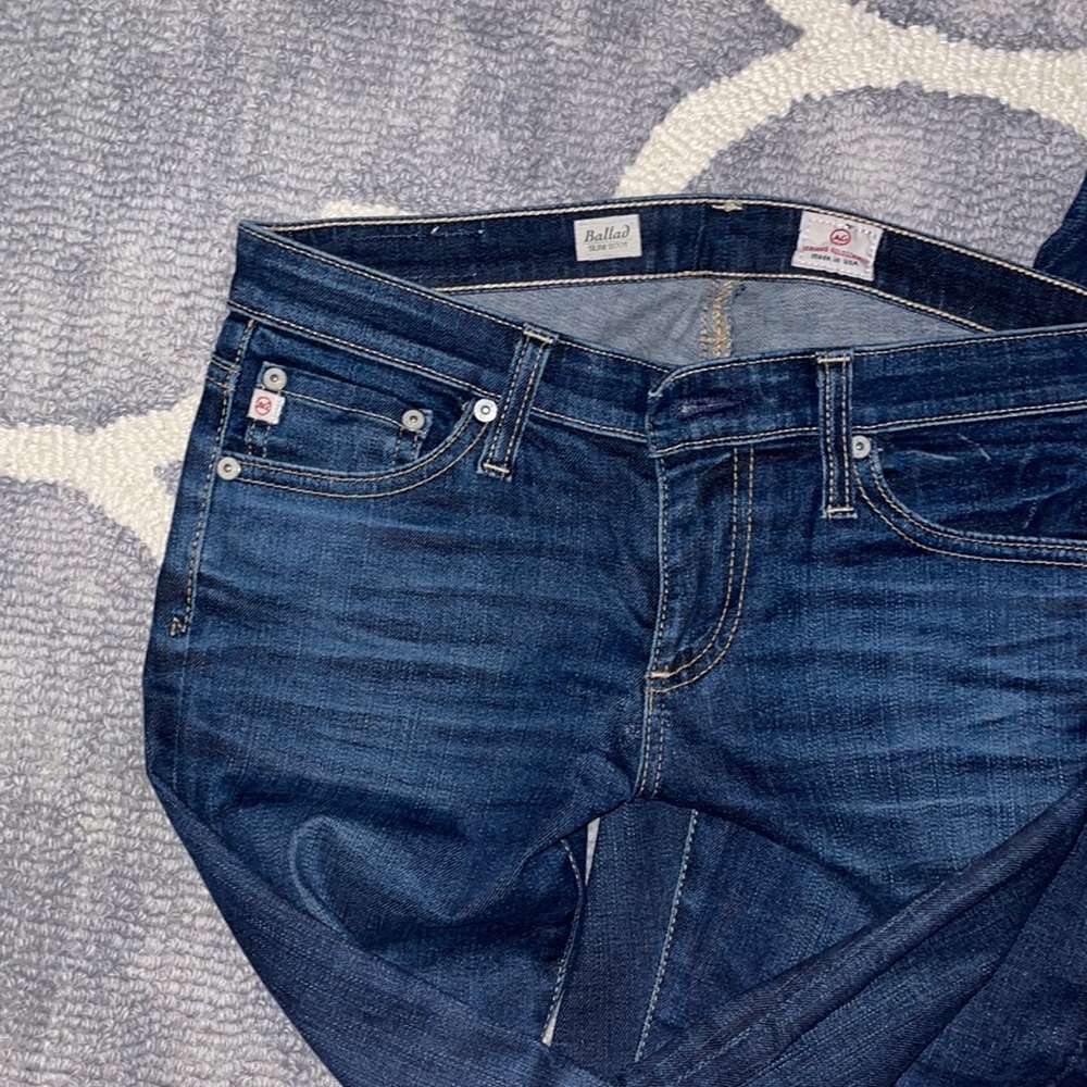 AG Ballad Slim Boot Cut Jeans Size 26 - Picture 2 of 4